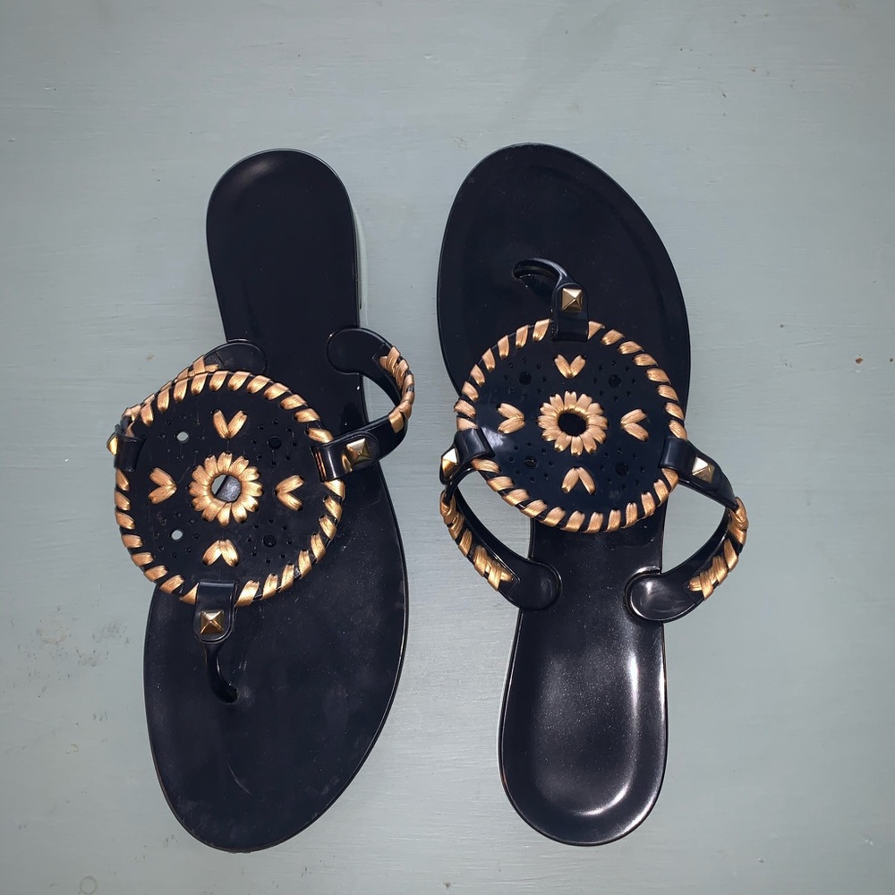 Navy Jelly Jack Rogers